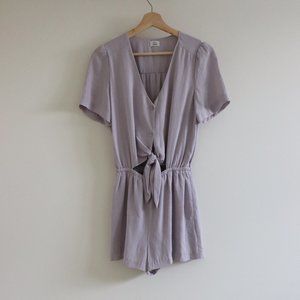 Aritzia - Wilfred Mauve Romper - Size Small